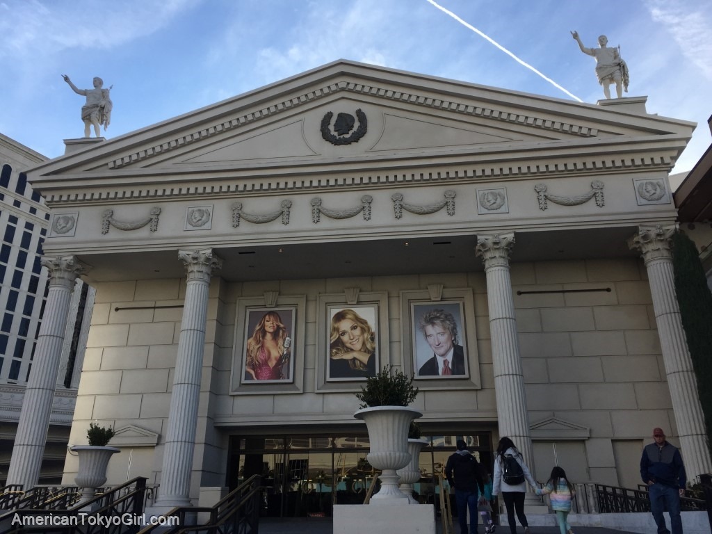 ラスベガス-カジノ-シーザーズパレス-ホテル-カジノ入り口-外観