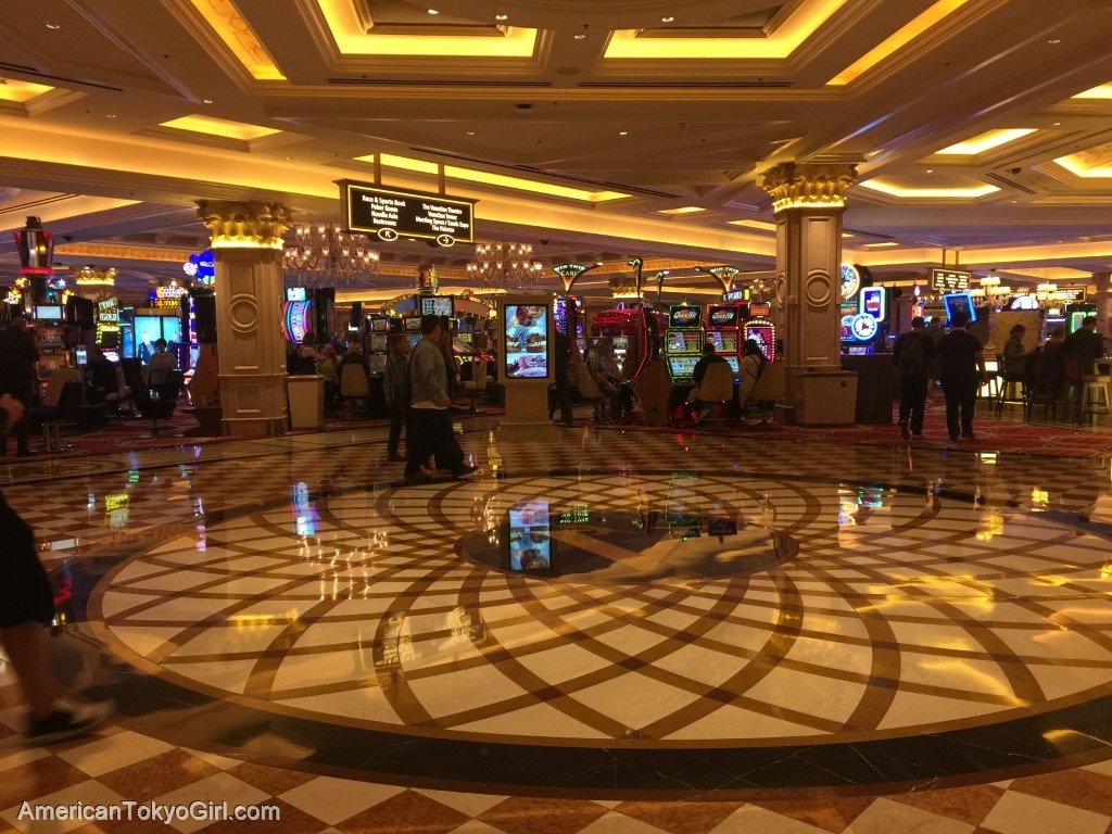 ラスベガス-カジノ-ベネチアンホテル-内観