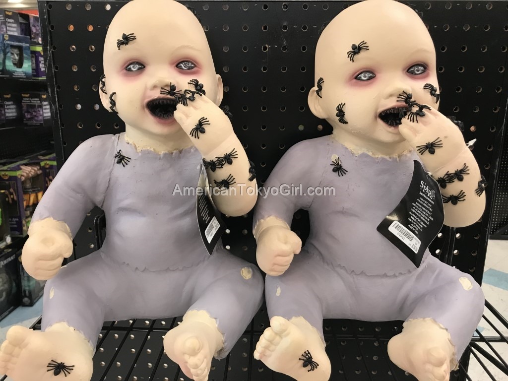 ハロウィン-アメリカ-飾り-spirit-雑貨-赤ちゃんゾンビ人形