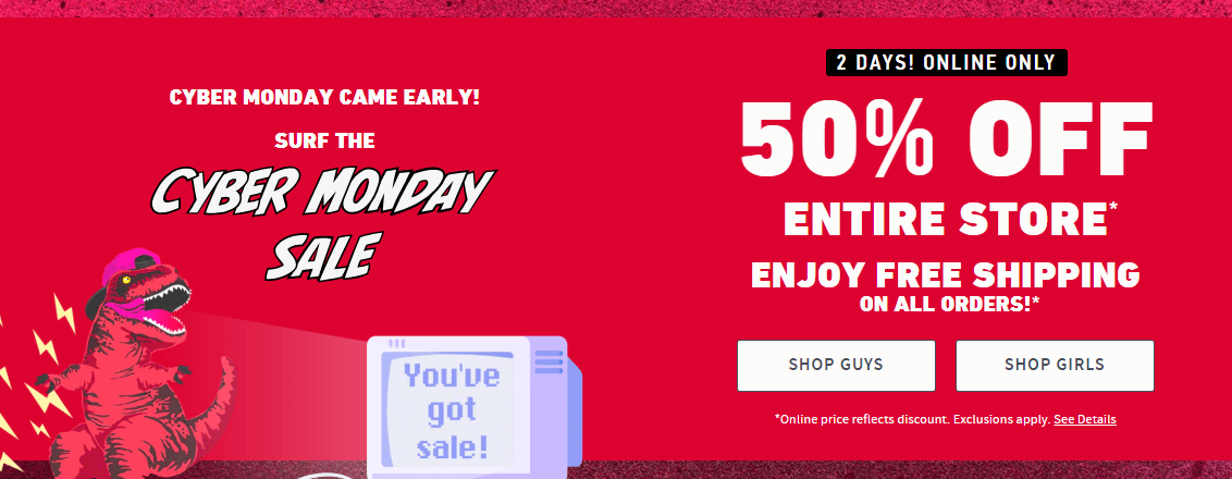 サイバーマンデー-セール-ホリスター-hollister