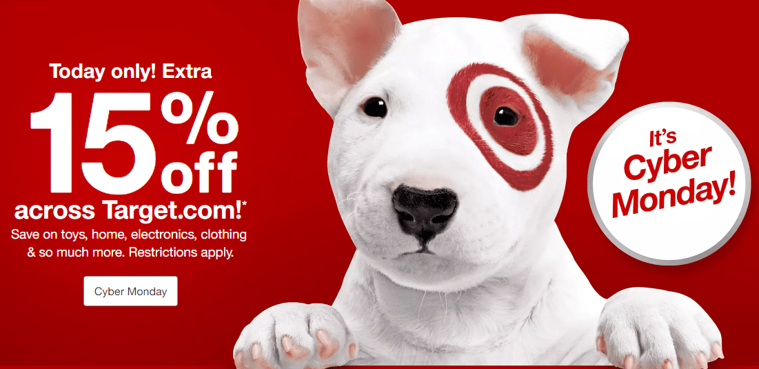 サイバーマンデー-セール-ターゲット-targer