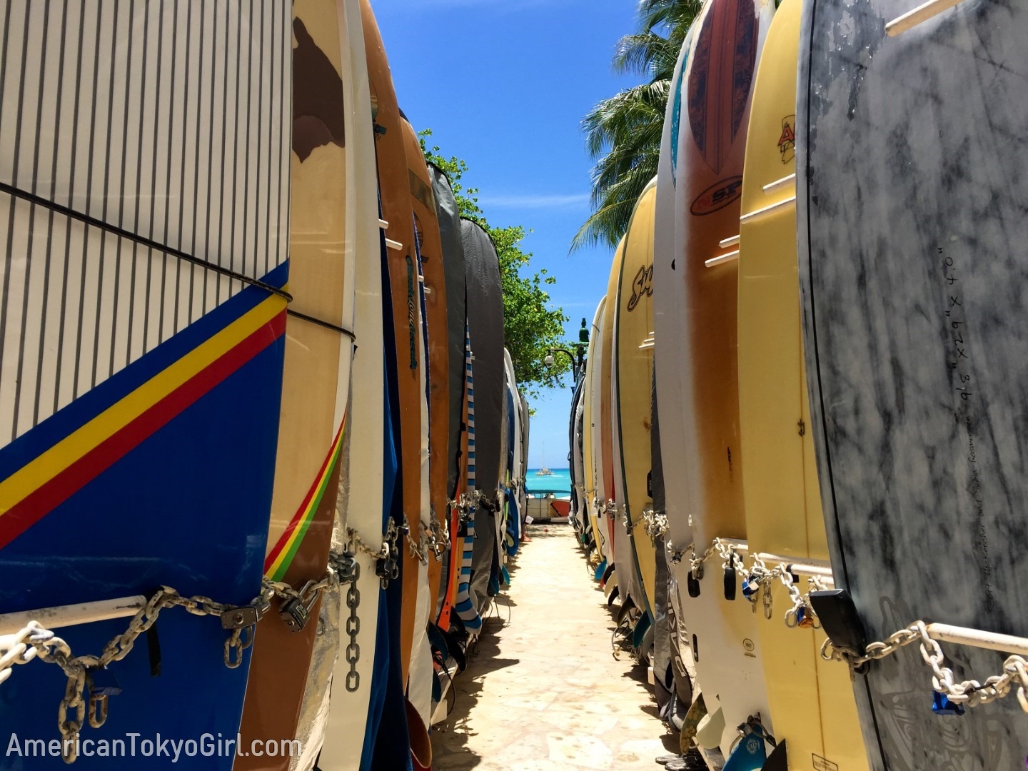 ハワイブラックフライデー-ワイキキ-サーフボード