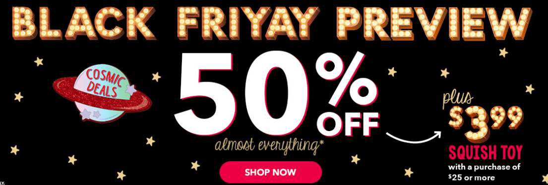 ハワイブラックフライデー-クレアーズ-claires