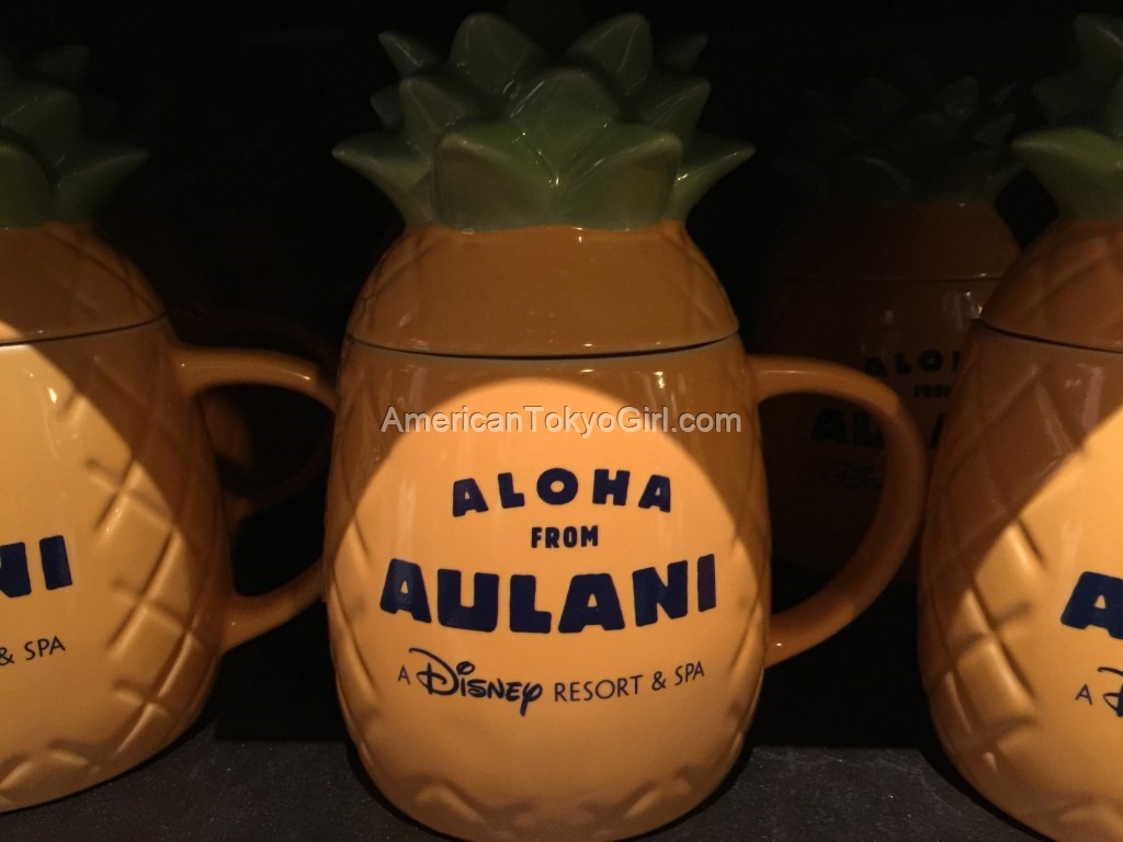 アウラニディズニーの限定お土産だけ-パイナップル-マグカップ