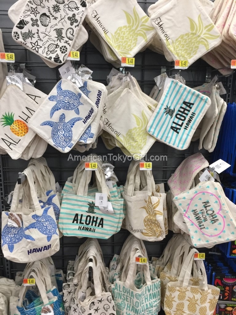ハワイエコバッグ-ハワイトートバッグ-ハワイ限定-ウォルマート